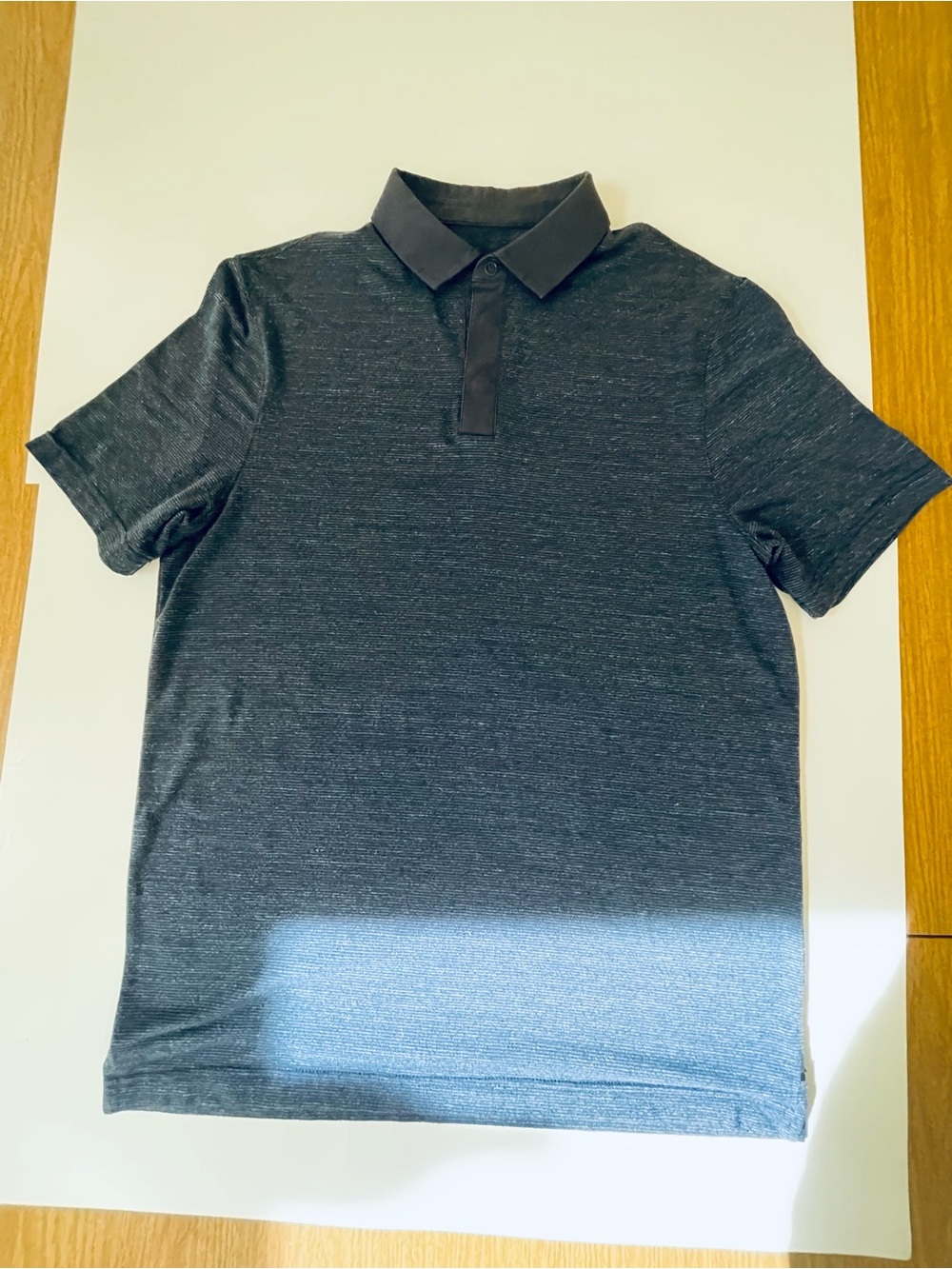 Men's Short Sleeve Polo in navy- Modern Casual